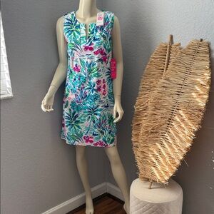 Aryeh Tropical Print Mini Dress